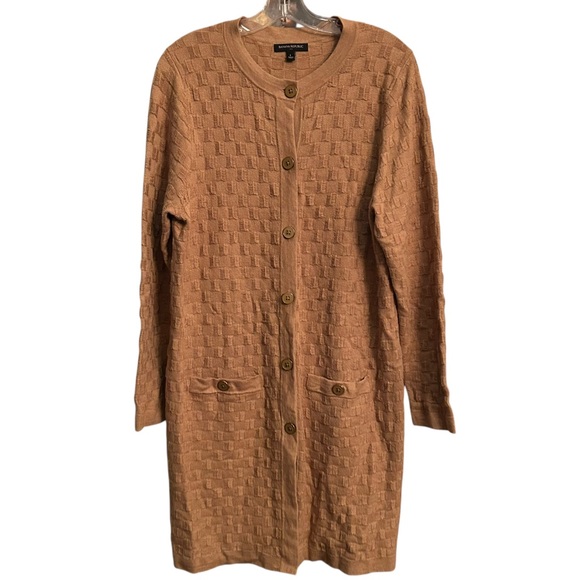 Banana Republic Long Knit Button Front Cardigan - Picture 3 of 10